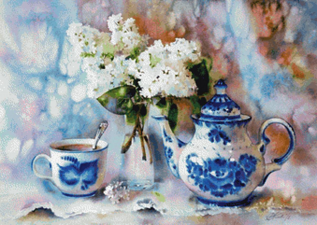 №2276175 - акварель, пнк, цветы - предпросмотр