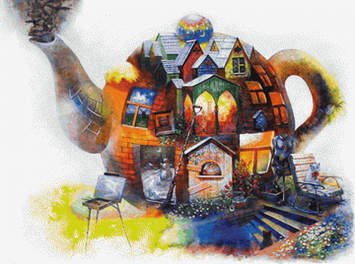 чайный домик - дом - предпросмотр