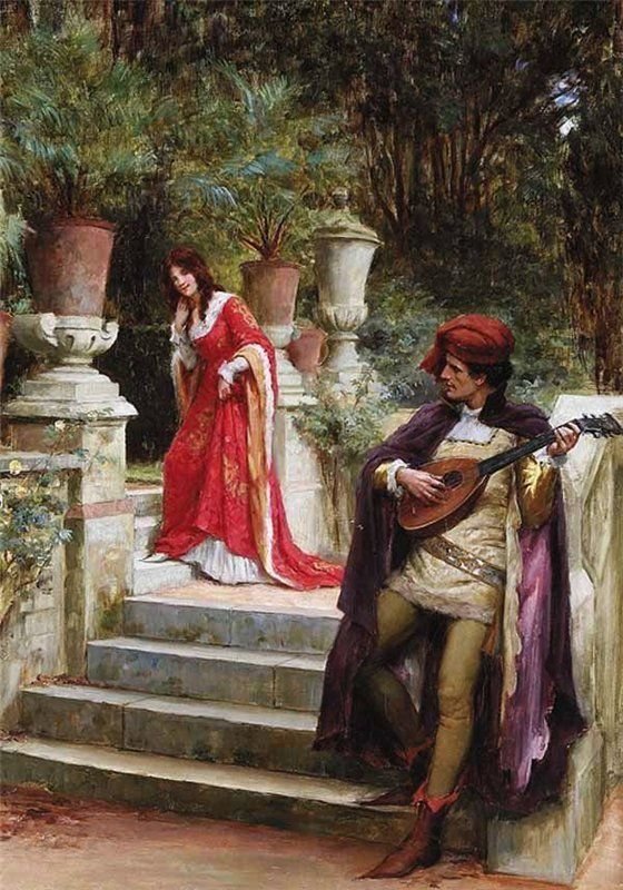 серенада - картина - оригинал