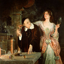 Схема вышивки «у алхимика»