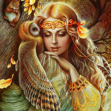 Схема вышивки «Осень»