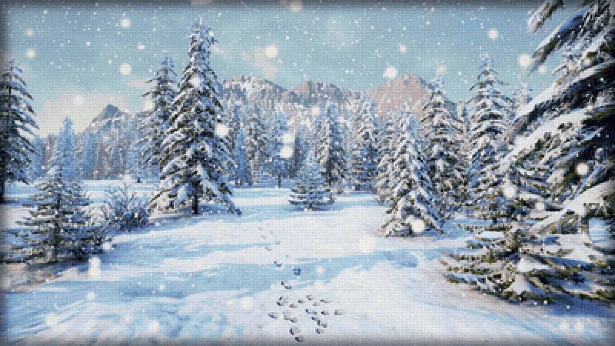 №2276865 - пейзаж, снег, зима - предпросмотр