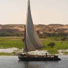 Схема вышивки «Egipto_paisaje barco»