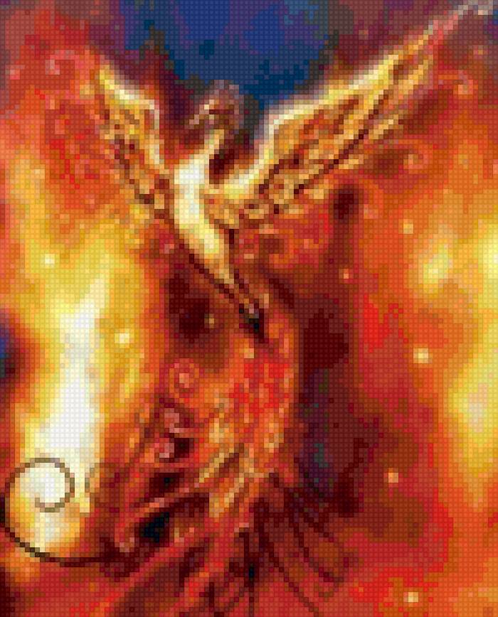 Феникс - жар-птица, феникс - предпросмотр