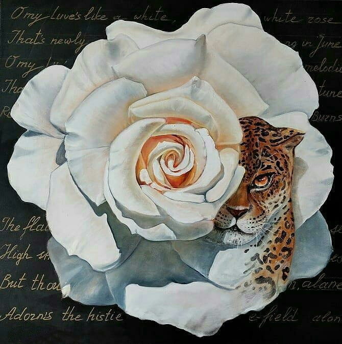 Взгляд розы - оригинал