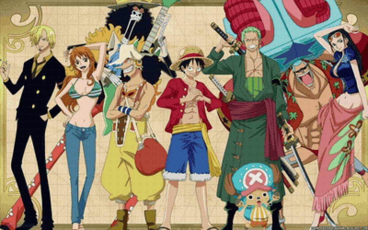 Мугивары - мугивары, ван пис, луффи, one piece - предпросмотр