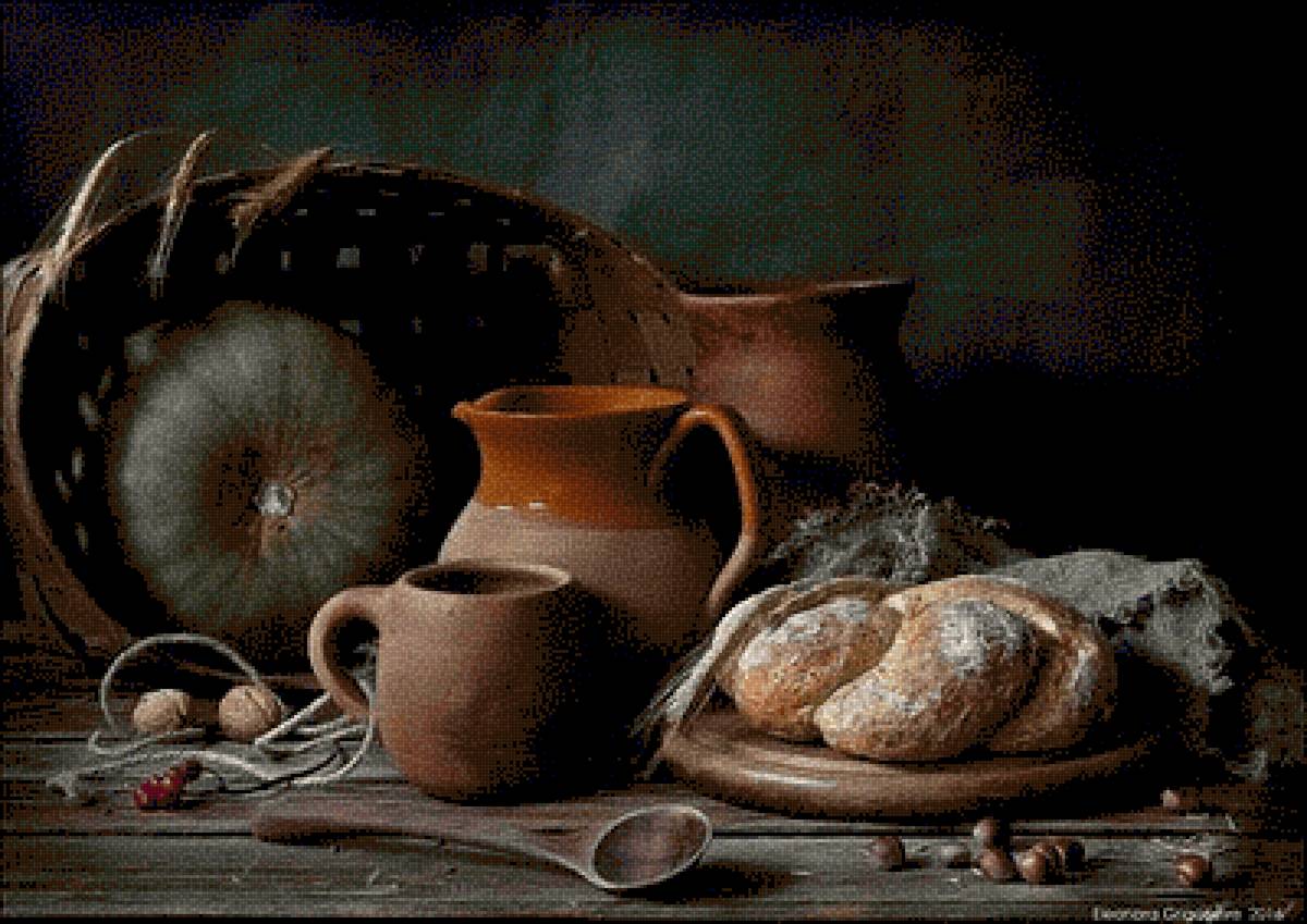 ЭЛЕОНОРА ГРИГОРЬВА. НАТЮРМОРТ - еда, натюрморт - предпросмотр