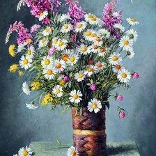 Схема вышивки «Цветы»