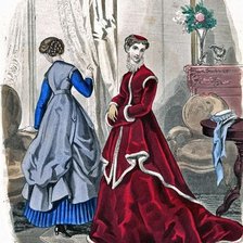 Схема вышивки «vintage  ladys 3»