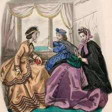 Схема вышивки «Vintage Ladys &»