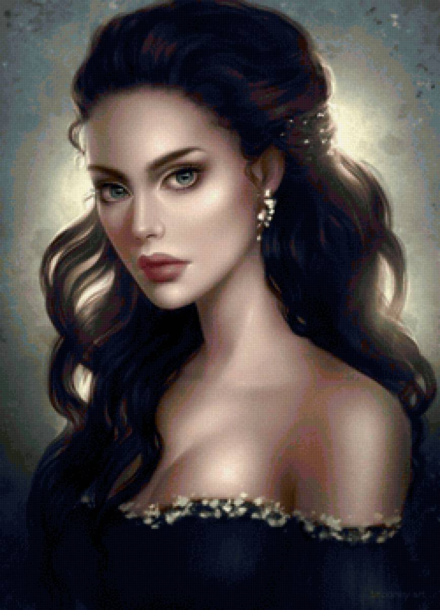 Дева - фэнтози, люди - предпросмотр