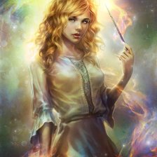 Схема вышивки «Дева»