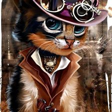 Схема вышивки «Котя»