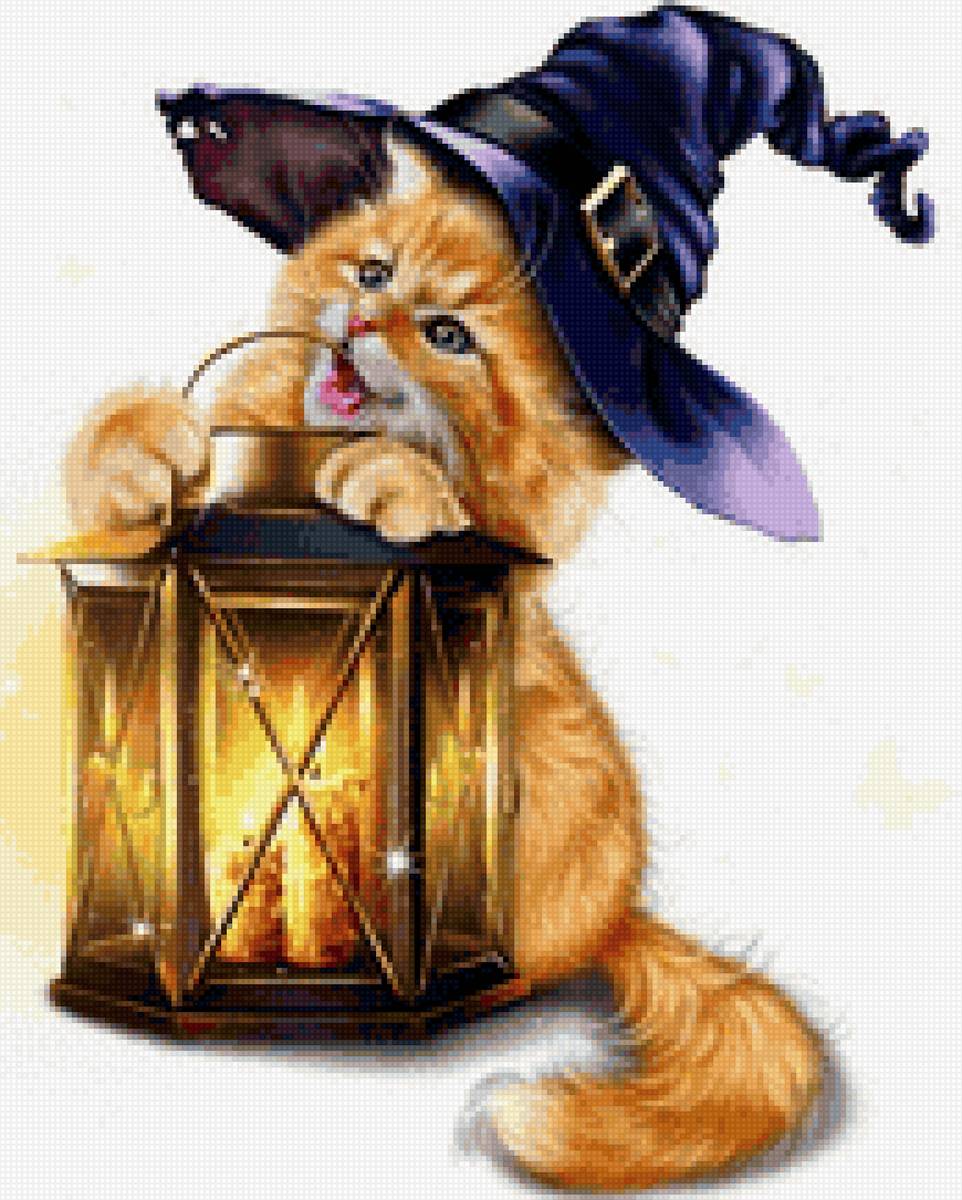 ФАМИЛЬЯР - котик ( можно добавить на низ к "ведьмочке") - предпросмотр