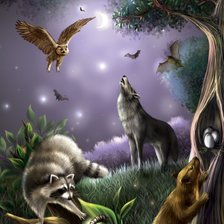 Схема вышивки «De noche»