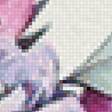 Предпросмотр схемы вышивки «цветочная колибри» (№2281417)
