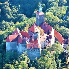 Схема вышивки «замок Австрии Burg Schlaining(светлый)»