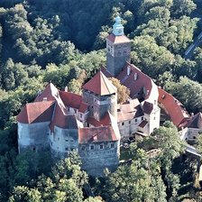 Схема вышивки «замок Австрии Burg Schlaining(четкий)»