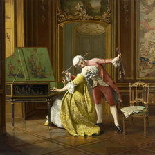 Схема вышивки «поцелуй»