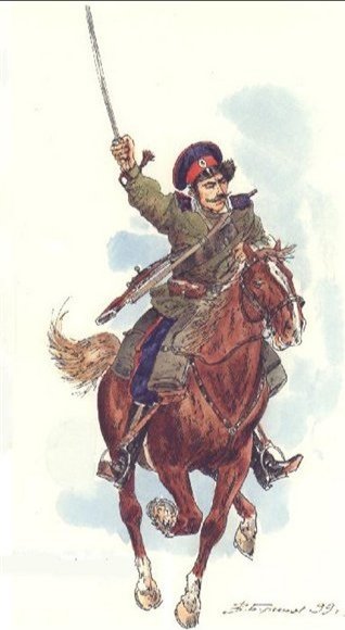 Донской казак - воин, конь, казак, война - оригинал