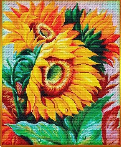 Sunflower Bouquet - flower, sunflower - оригинал