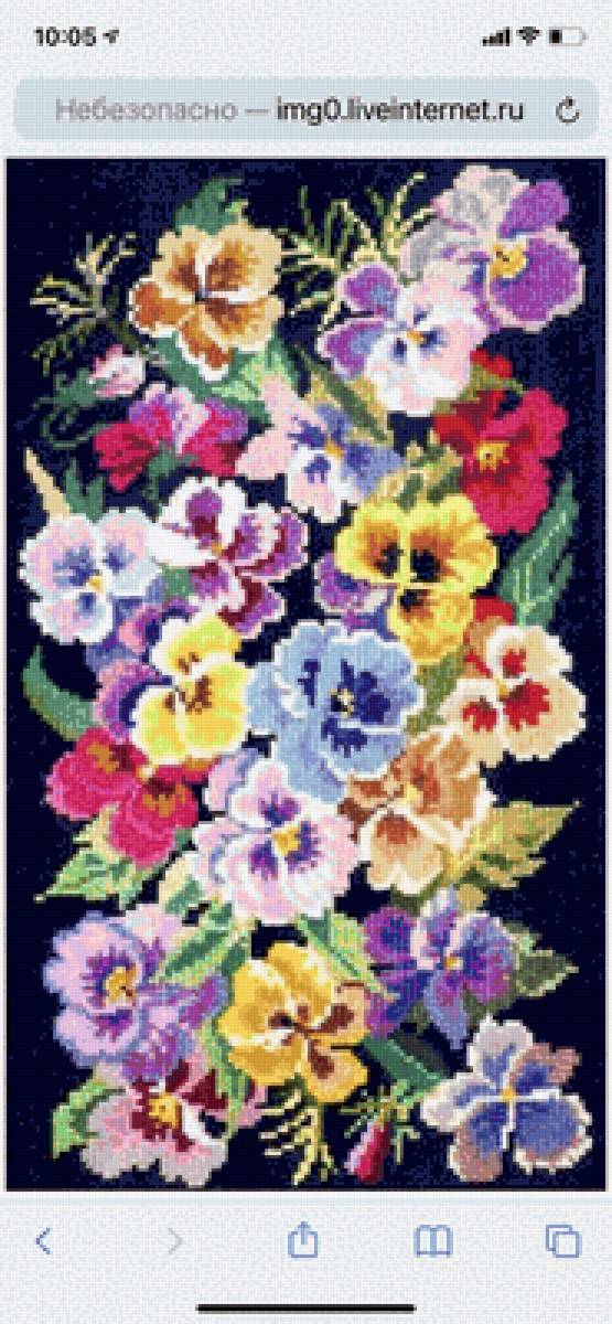 Анютины глазки - анютины глазки - предпросмотр