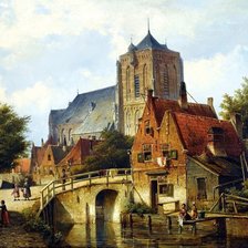 Схема вышивки «собор»