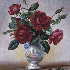 Схема вышивки «Розы»