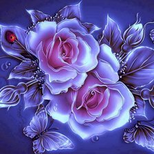 Схема вышивки «цветок»