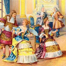 Схема вышивки «Der Ball»