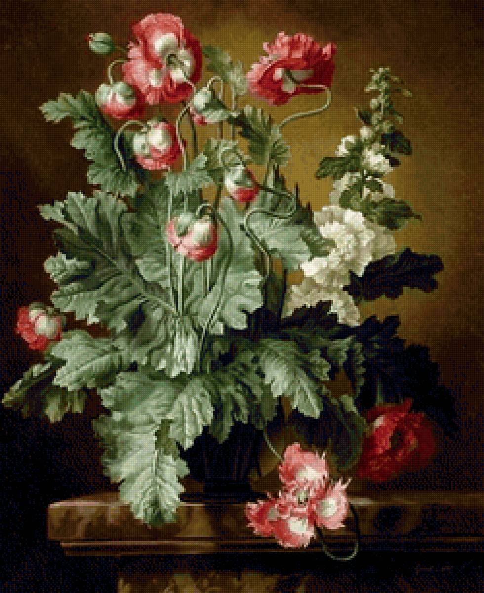 цветы - картина, цветы - предпросмотр