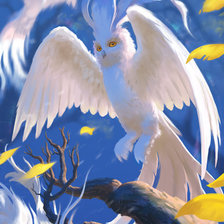 Схема вышивки «Магическая сова»