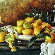 Лимонный натюрморт