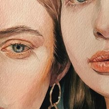 Схема вышивки «девушки 1»