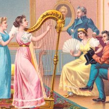 Схема вышивки «Musik»