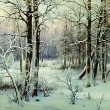 Схема вышивки «Wintermorgen»