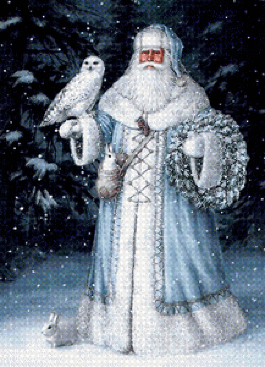 Дед Мороз - зима - предпросмотр