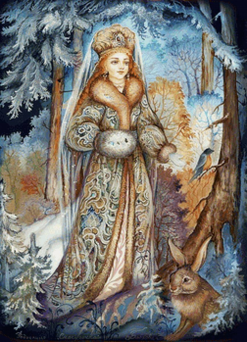 Снегурочка - зима - предпросмотр