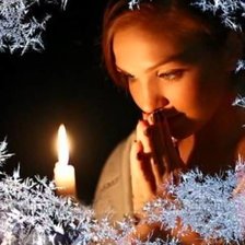 Схема вышивки «Гадание»