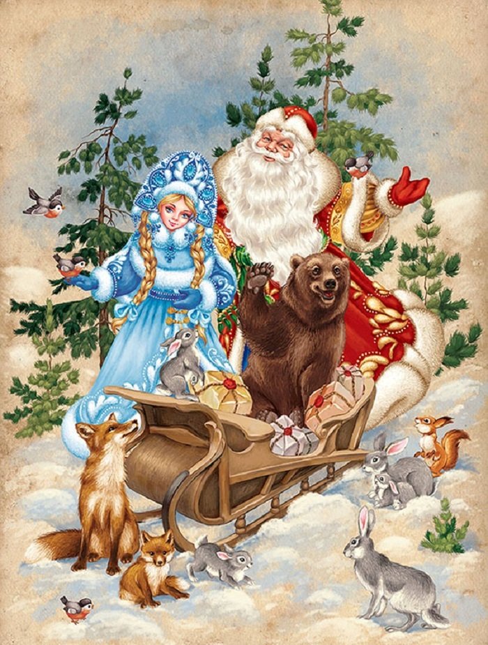 Новый Год - зима - оригинал