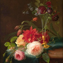 Схема вышивки «Цветы»