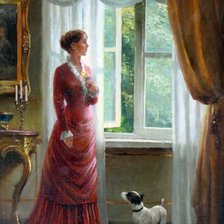 Схема вышивки «вечер»