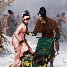 Схема вышивки «свидание»