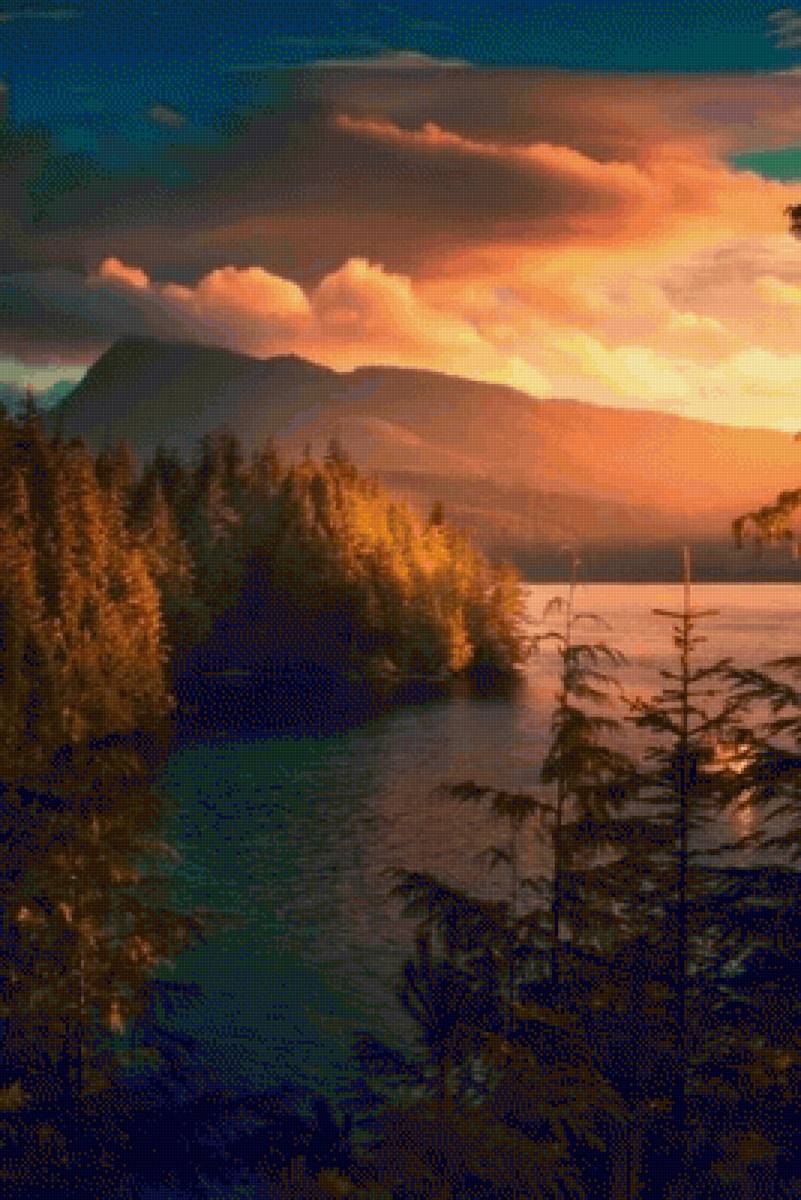 Закат - предпросмотр