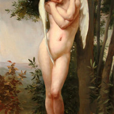 Схема вышивки «ангел»