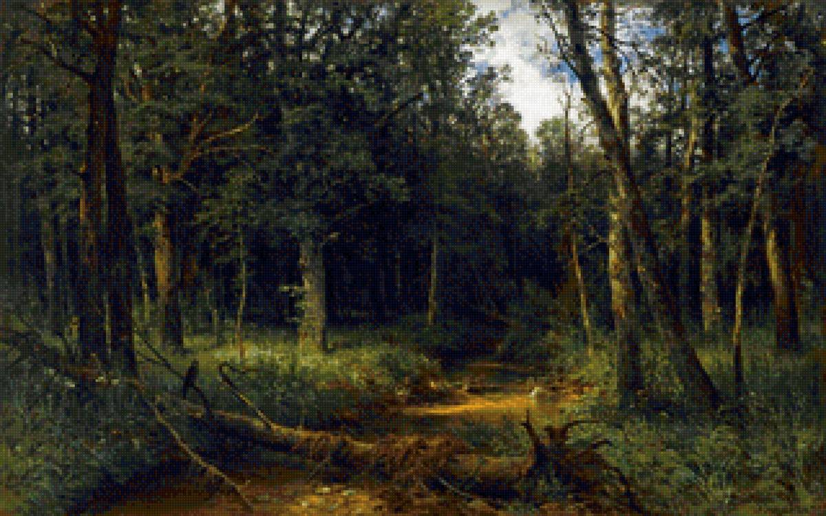 чаща - картина - предпросмотр