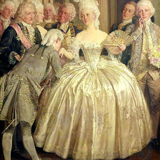 Схема вышивки «визит»