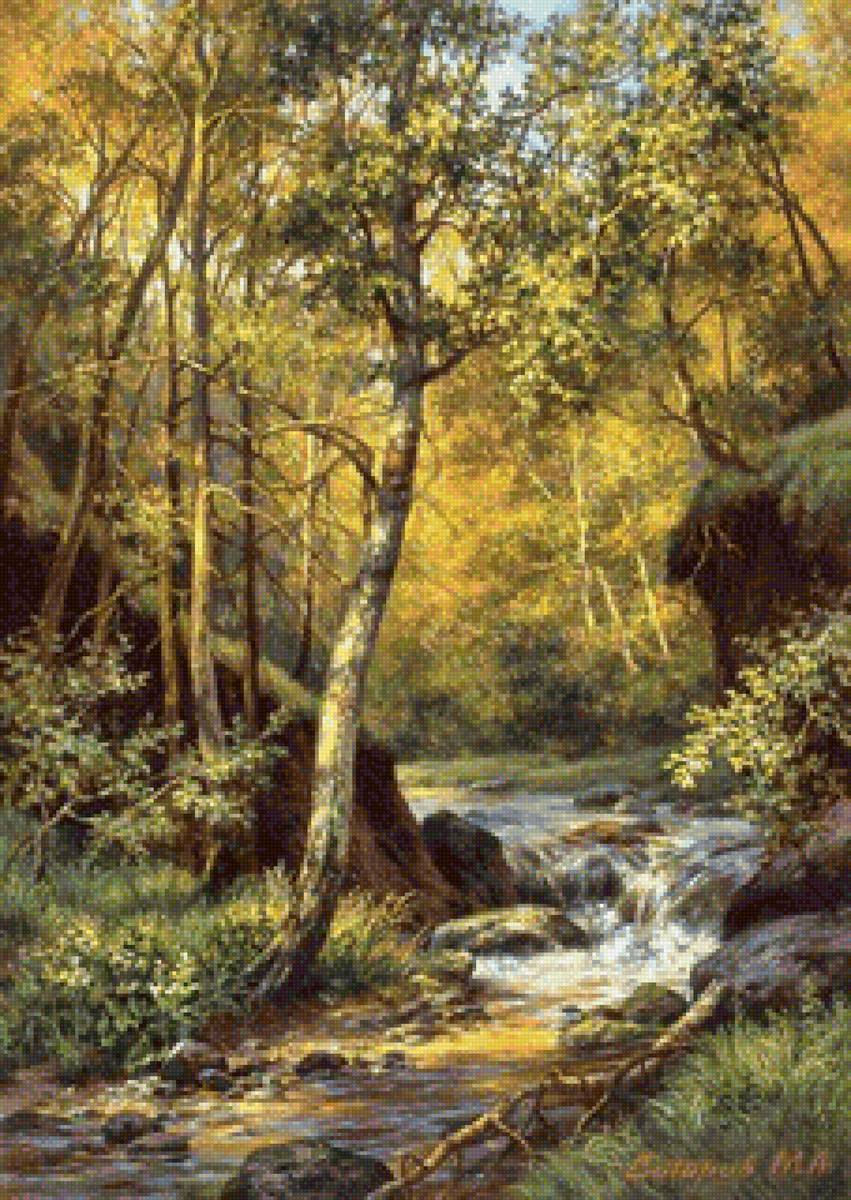 вечер - картина - предпросмотр