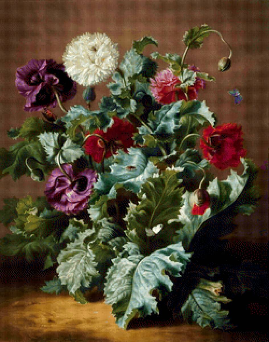 цветы - цветы, картина - предпросмотр