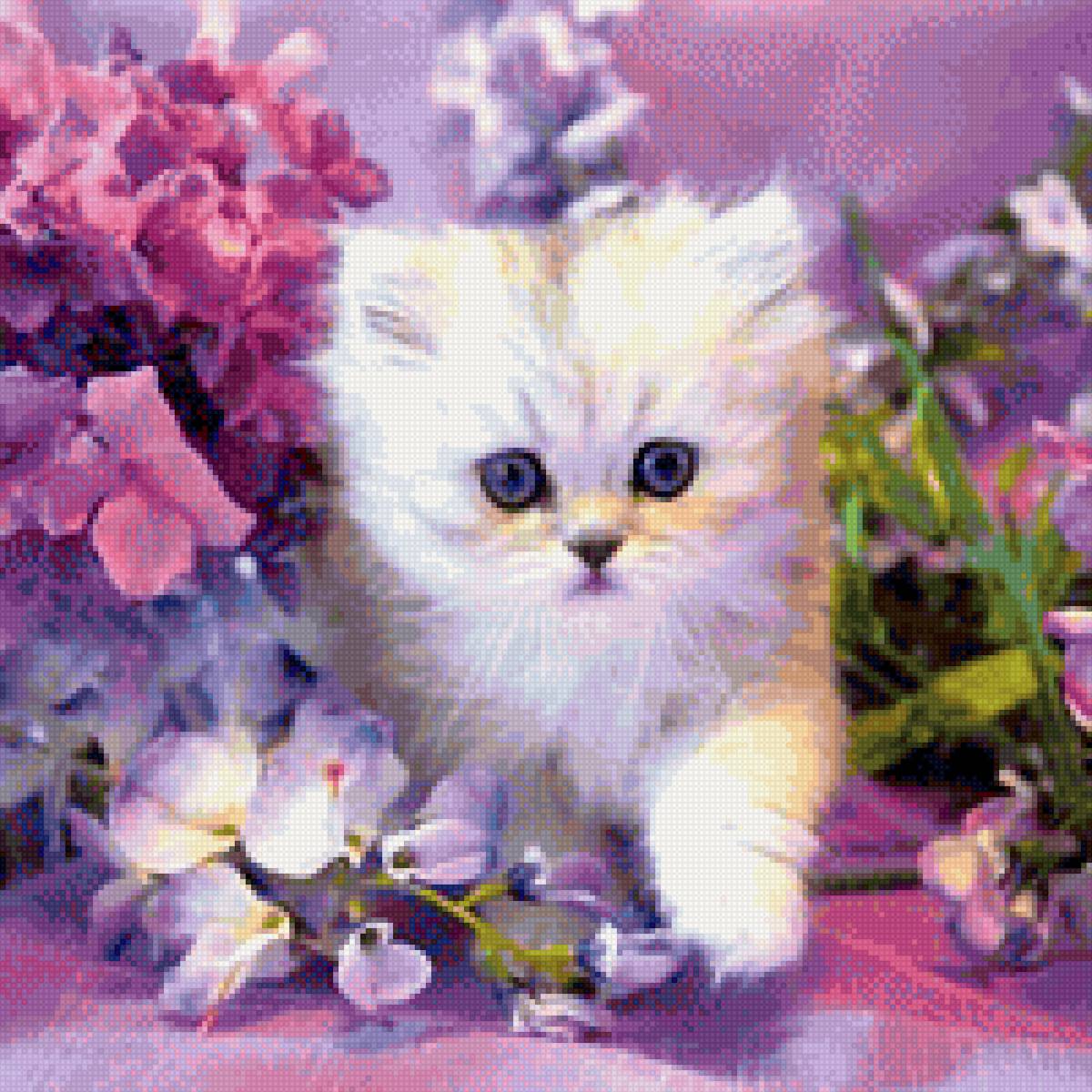 Котенок - животные, кошки, красивые, природа, котята, любимцы - предпросмотр